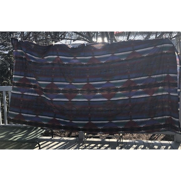 Vintage Springs Bedspread King Size Southwest Pattern made in USA - Picture 4 of 12